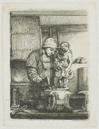 Gullsmeden av Rembrandt van Rijn