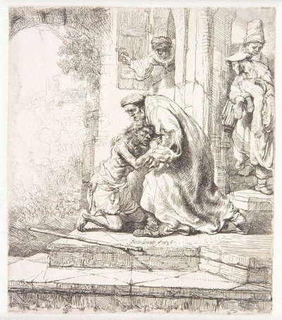 Den fortapte sønns retur av Rembrandt van Rijn
