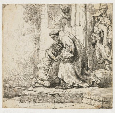 Den fortapte sønns retur av Rembrandt van Rijn