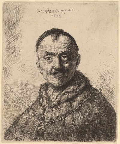 Det første orientalske hodet av Rembrandt van Rijn and Studio of Rembrandt