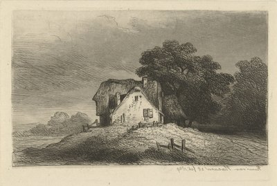 Hus på en høyde av Remigius Adrianus Haanen