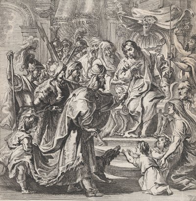 Cambyses straffer den urettferdige dommeren Sisamnes, ca. 1630-80., ca. 1630-80. av Remoldus Eynhoudts