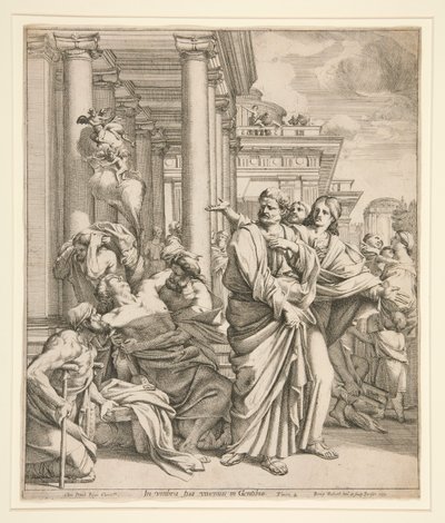 Miraklet til St. Paulus i Efesos av Remy Vuibert