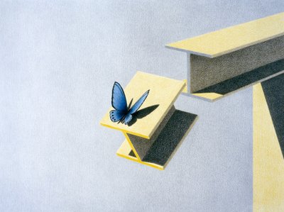 Sommerfugl av Rene Boin
