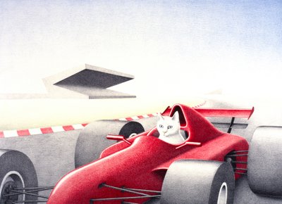 Krets (Litho) av Rene Boin