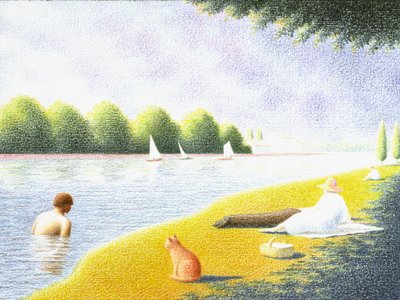 French River av Rene Boin