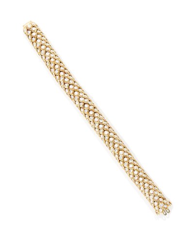 Ett av tre "Honeycomb"-armbånd, 1950-tallet av Rene Boivin