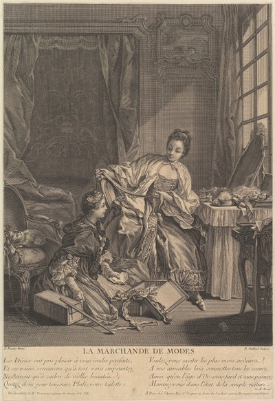 Motehandler, 1746-55. av Rene Gaillard