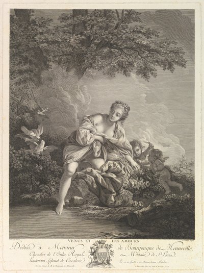 Venus and the Loves Venus and the Loves, 1700-tallet. av Rene Gaillard