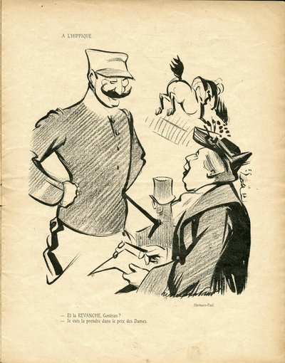 Illustrasjon av Hermann-Paul (1864-1940) i Vildanden av Rene George Hermann Paul