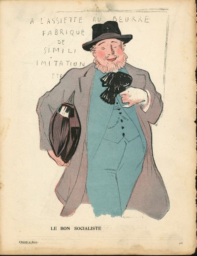 The Butter Plate, nummer 231, Satirical in Colors av Rene George Hermann Paul