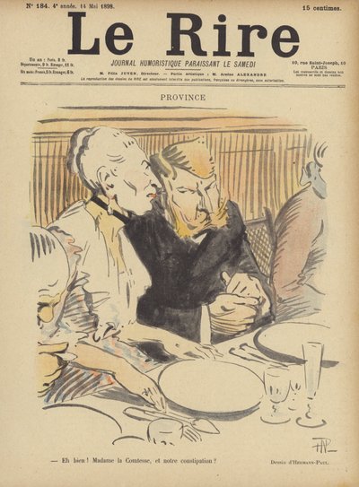Illustrasjon for Le Rire av Rene George Hermann Paul