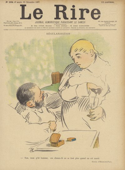 Illustrasjon for Le Rire av Rene George Hermann Paul