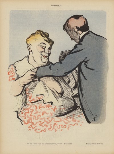 Illustrasjon for Le Rire av Rene George Hermann Paul