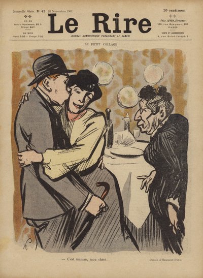 Illustrasjon for Le Rire av Rene George Hermann Paul