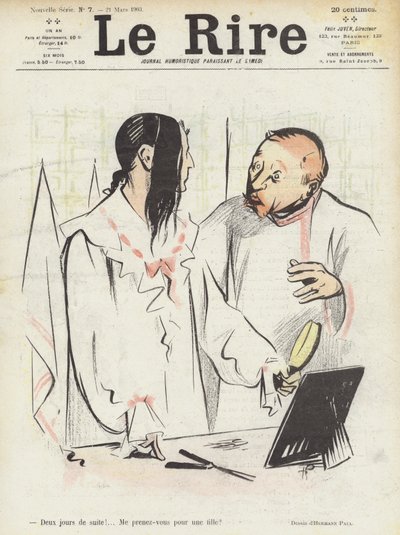 Illustrasjon for Le Rire av Rene George Hermann Paul