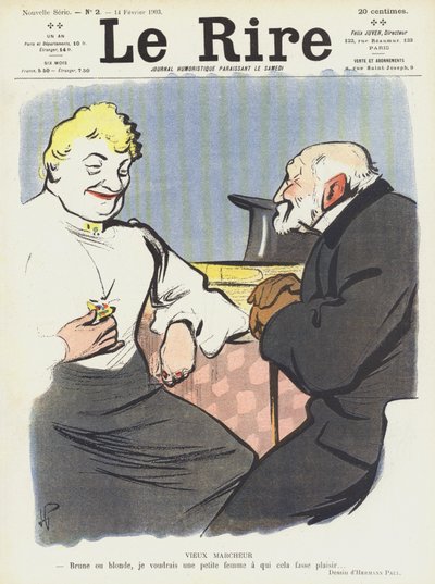 Illustrasjon for Le Rire av Rene George Hermann Paul