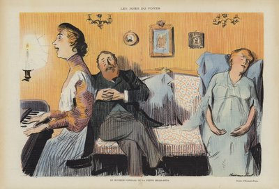 Illustrasjon for Le Rire av Rene George Hermann Paul