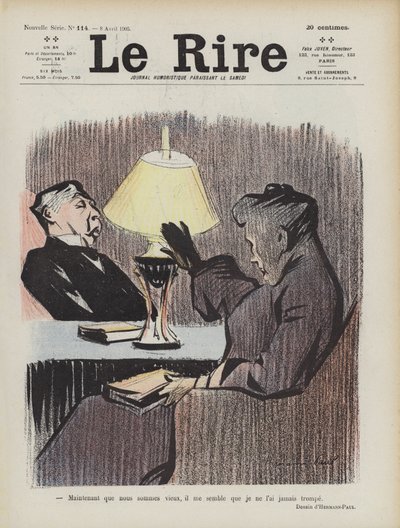 Illustrasjon for Le Rire av Rene George Hermann Paul