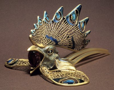 Diadem, sent på 1800-tallet av Rene Jules Lalique