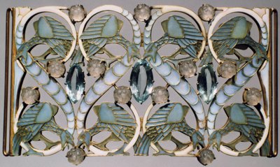 Plakett, sent på 1800-tallet av Rene Jules Lalique