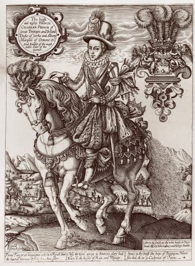 Charles I som prins av Wales til hest, fra 