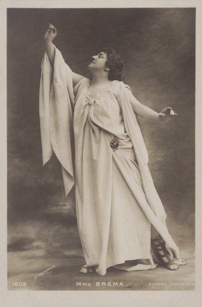 Marie Bremen , engelsk mezzosopransanger av Reutlinger Studio