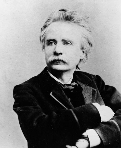 Portrait of Edvard Hagerup Grieg, c.1870 av Reutlinger Studio