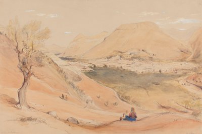 Nablous [Nablus], Jordan av Rev. Edward Thomas Daniell