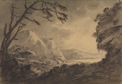 Et steinete landskap av Rev. William Gilpin