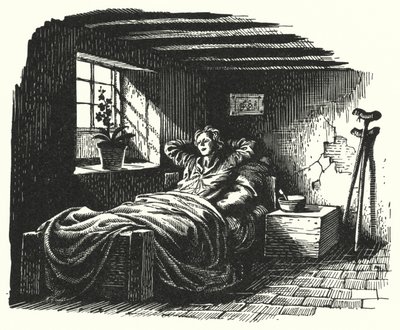 HC Andersen: Engelen (litho) av Rex (after) Whistler