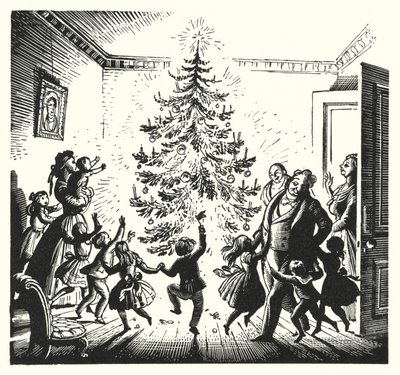 HC Andersen: Grantreet (litho) av Rex (after) Whistler
