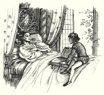 Hans Christian Andersen: Verdens vakreste rose (litho) av Rex (after) Whistler