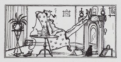 Stille kvelder (litho) av Rex (after) Whistler