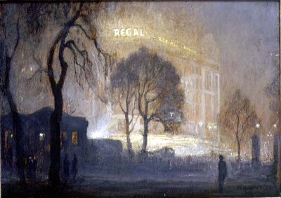 Regal fra Hyde Park på en tåkete natt av Rex Vicat Cole