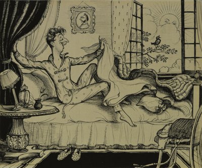 Verdt å stå opp for!, 1929 av Rex Whistler