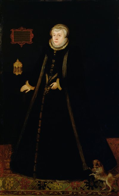 Portrett av Lady Margaret Douglas (1515-78) grevinne av Lennox, etter Daniel Mytens den eldste (ca. 1590-c.1648) (olje på lerret) av Rhoda Sullivan