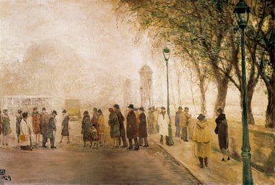 Passasjen. (Olje på lerret) av Ricardo Baroja
