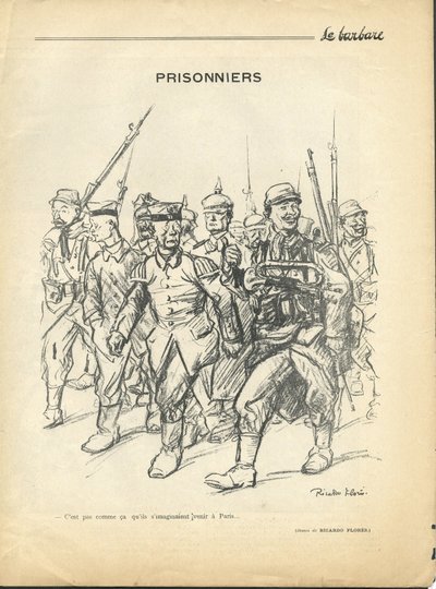 Illustrasjon av Ricardo Flores (1878-1918) i The Barbarian, nr. 4 av Ricardo Flores