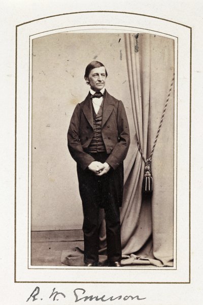 RW Emerson', ca 1860 av John Pardon