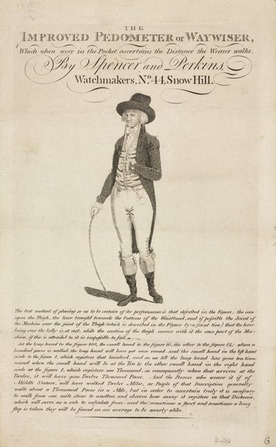 Den forbedrede skrittelleren eller veiviseren, ca 1700-tallet av John Pardon