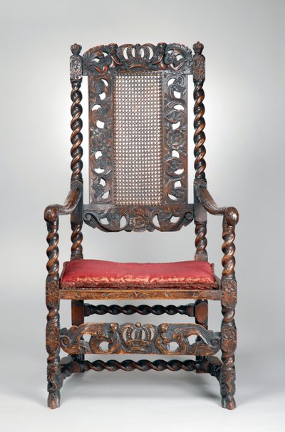 Lenestol, ca. 1680 (valnøtt) av Richard (attr. to) Price