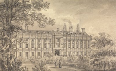 Clare College, Cambridge av Richard Banks Harraden