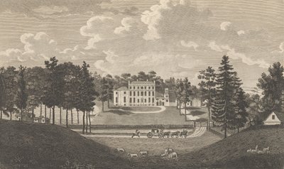 Bradborne, nær Sevenoke, i County of Kent, fra Edward Hasted's, The History and ..., 1777-90. av Richard Bernard Godfrey