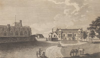 The Ancient Archiepiscopal Palace at Maidstone, fra Edward Hasted