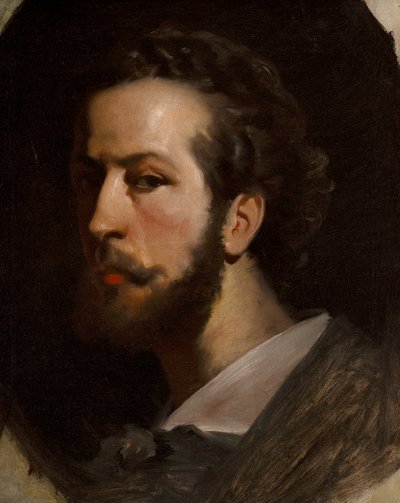 Frederic Leighton, ca. 1860 (olje på lerret) av Richard Buckner