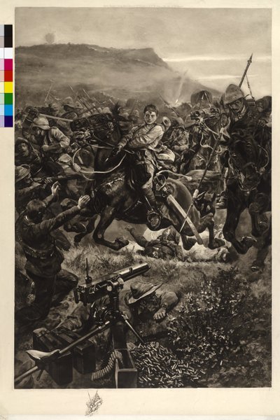 Kavaleriangrep av Richard Caton Woodville
