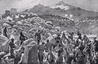 The Cretan Rebellion Against the Turks, illustrasjon fra 