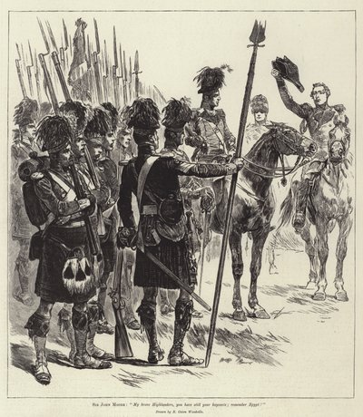 Slag fra den britiske hæren, Corunna av Richard Caton Woodville junior