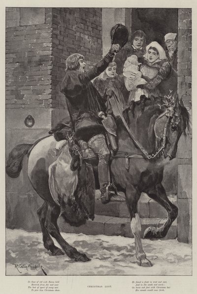 Julebytte av Richard Caton Woodville junior